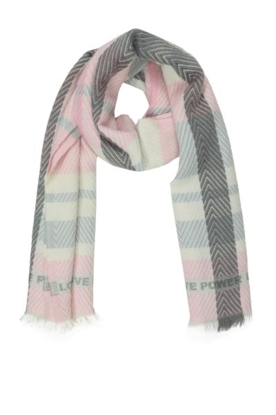 Jacquard-Schal kariert