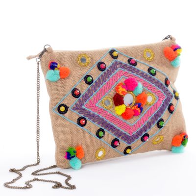 Jute handbag (shoulder bag)